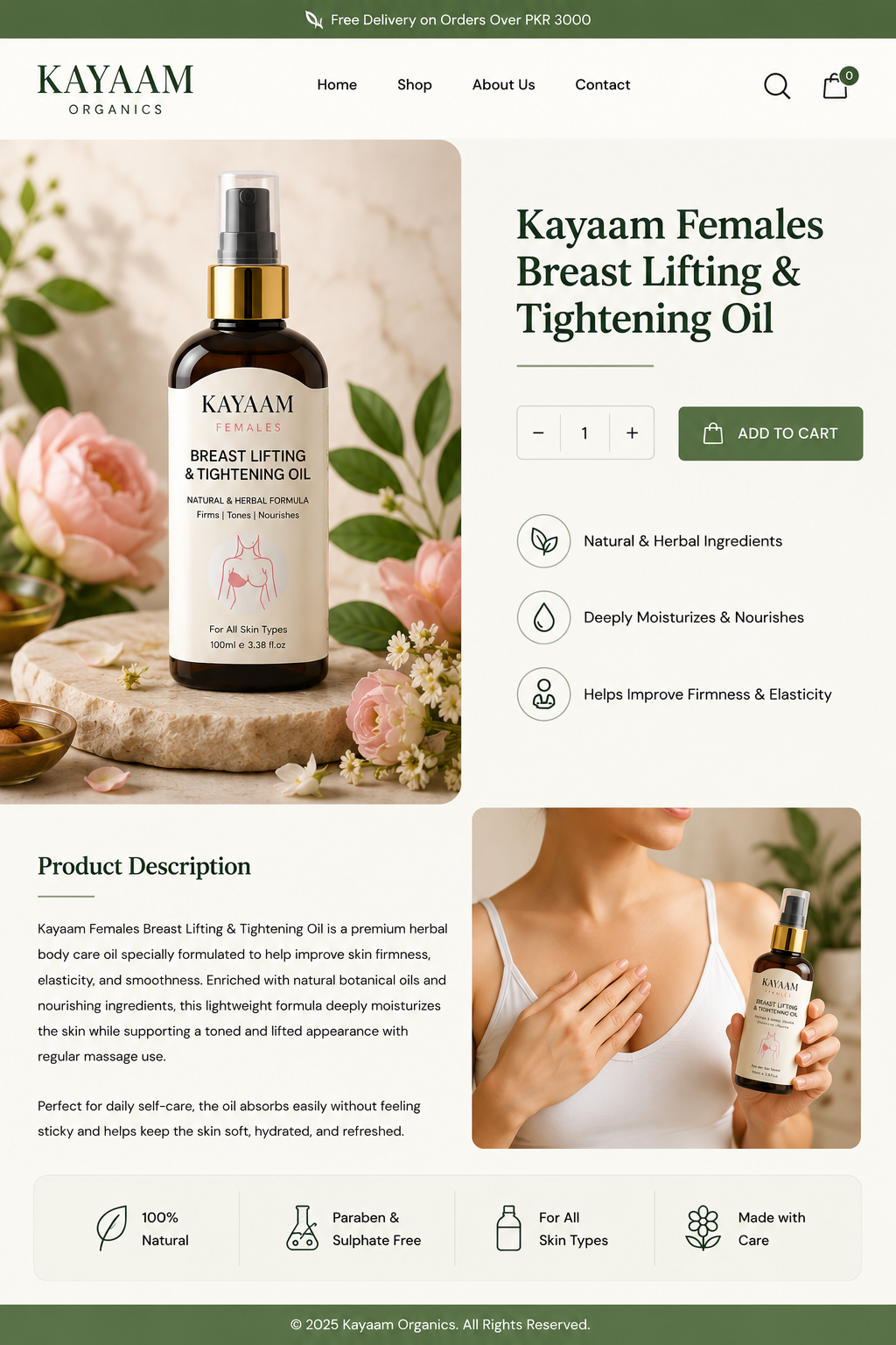 Females Oil