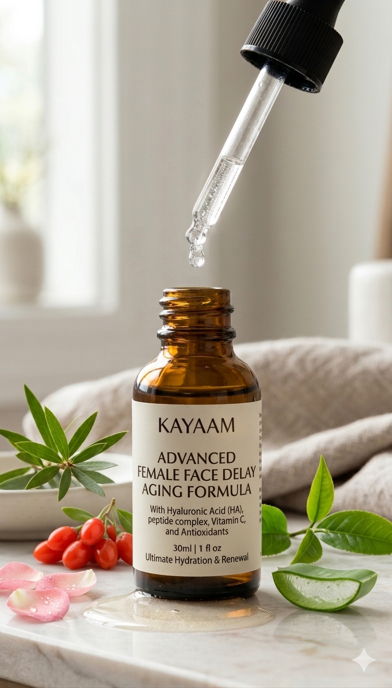 FEMALE FACE  DELAY AGING FORMULA