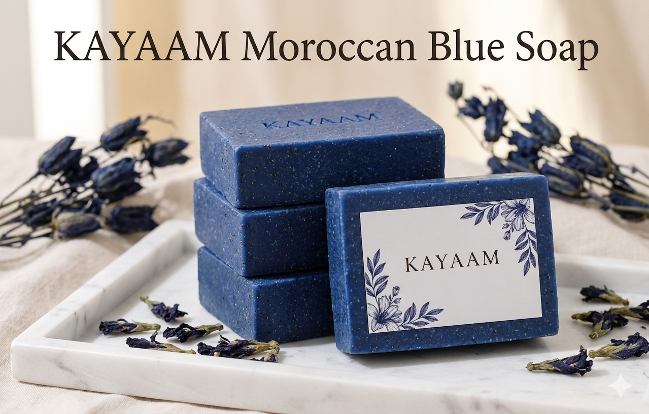 MOROCCAN BLUE SOAP