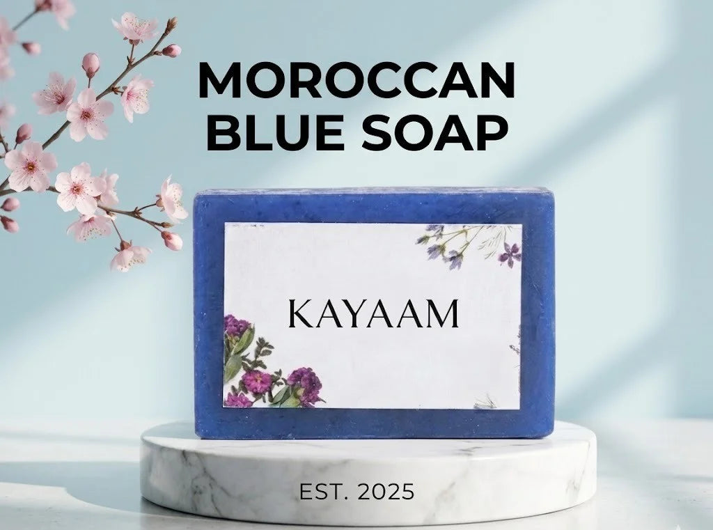 MOROCCAN BLUE SOAP
