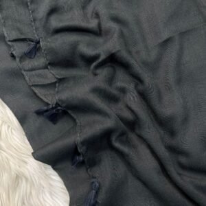 Tassel Lawn Hijab - Grey