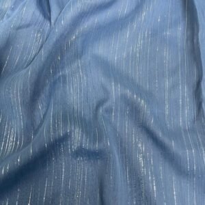 Sparkling Georgette- Berlin Blue