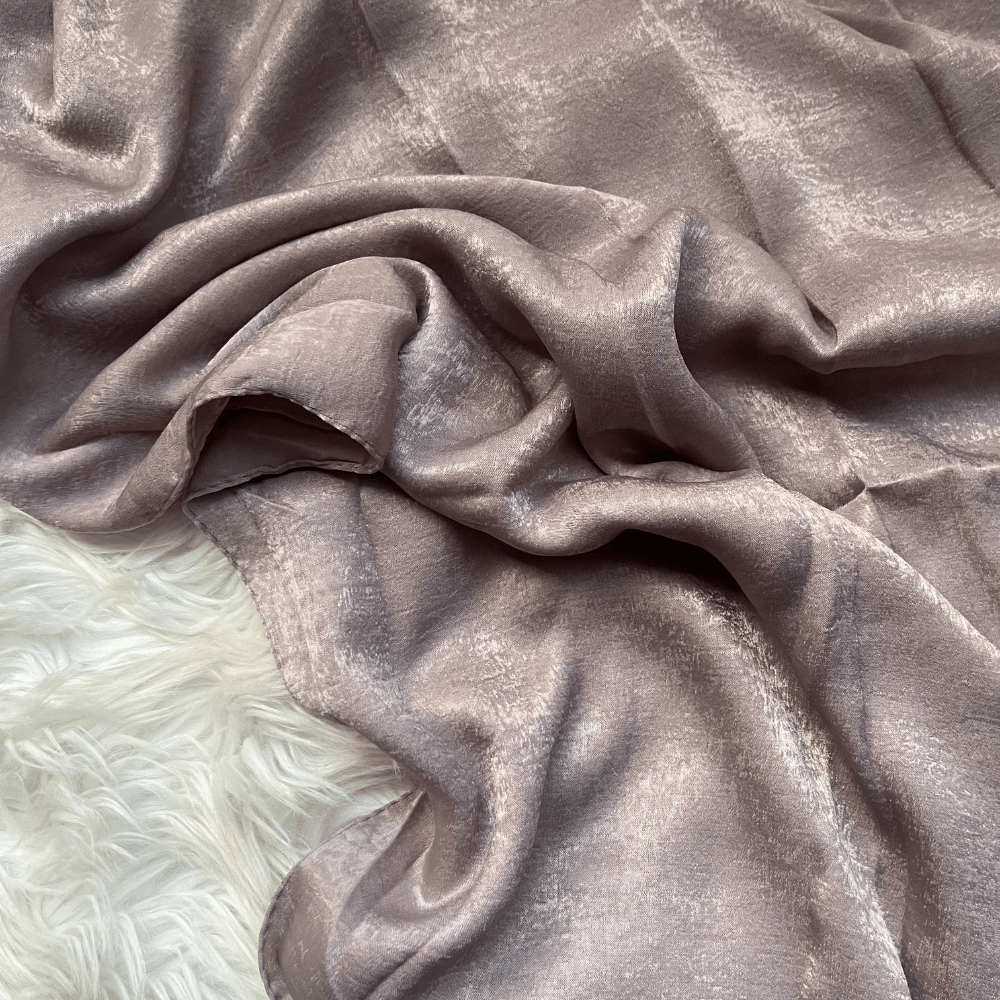 Velvet Silk Hijab - Sand