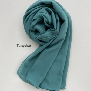 Plain Georgette - Turquoise