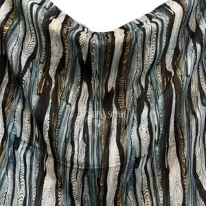 Printed Modal Lawn Hijab - Swirl