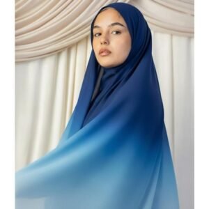 Ombre Fusion Chiffon - Zesty Ocean