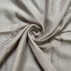 Sequins Lawn Hijab - Beige