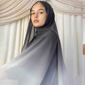 Ombre Fusion Chiffon - Chrome Chic