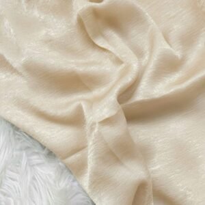 Velvet Silk Hijab - Vanilla