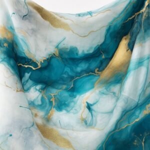 Printed Modal Lawn Hijab - Aurora Veil