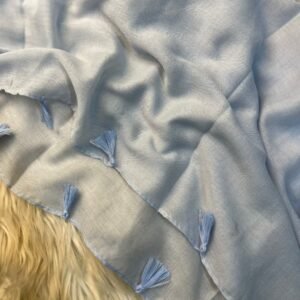 Tassel Lawn Hijab - Sky Blue