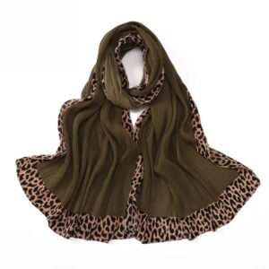 Golden Dusk Hijab - Olive