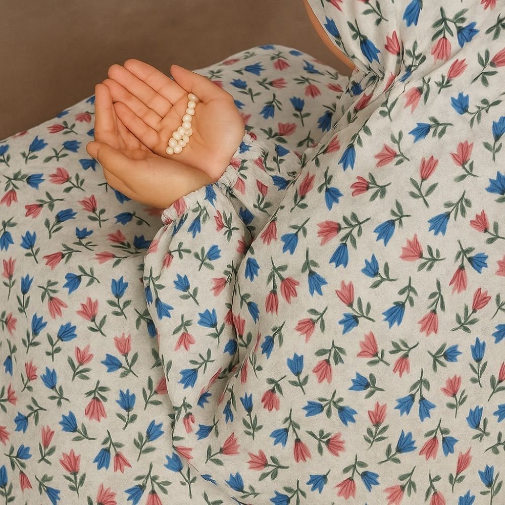 Full Coverage Namaz Chaddar - Zephyra Sky Rose