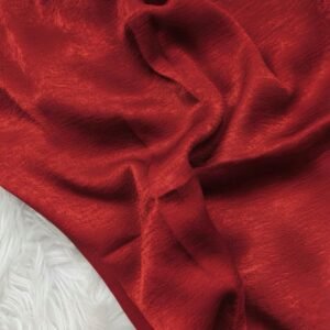 Velvet Silk Hijab - Berry