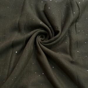 Sequins Lawn Hijab - Olive