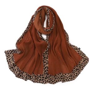 Golden Dusk Hijab - Orange