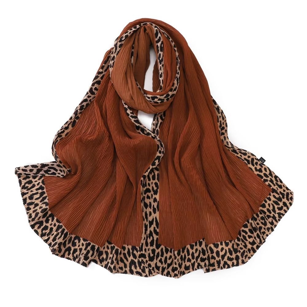 Golden Dusk Hijab - Orange