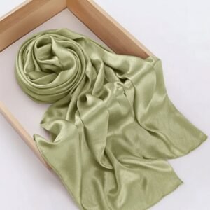 Marble Silk Hijab - Pista