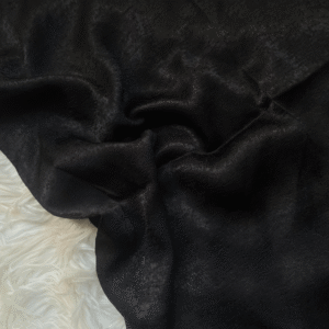 Velvet Silk Hijab - Black