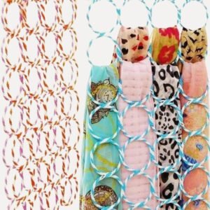 Foldable Hijab Holder - Multicolour